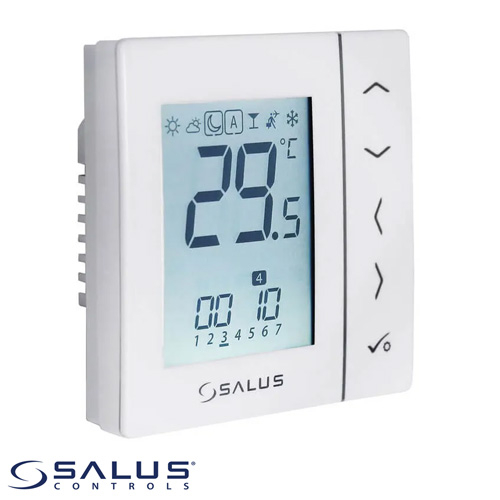 Терморегулятор Salus VS10WRF встраиваемый белый (615172642)