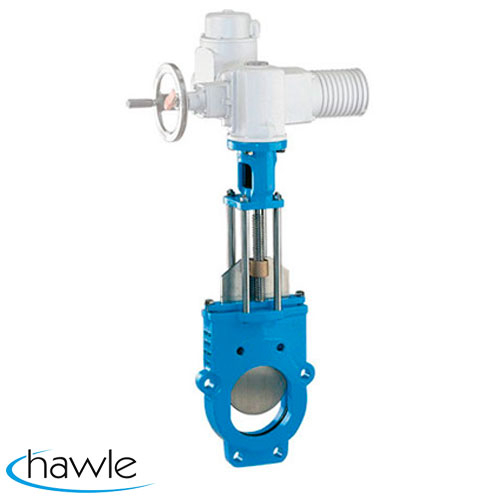 Задвижка шиберная под электропривод Hawle 3600EL DN 200 PN10 EPDM (5002678)