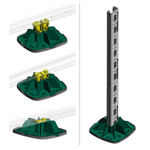 Кровельная опора Walraven BIS Yeti® 130 (67685130)