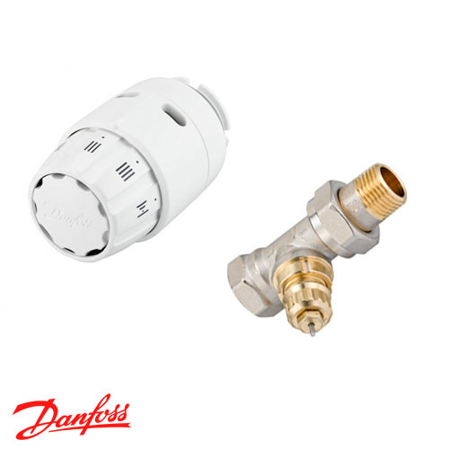 Комплект радіаторний Danfoss RA-FN+RAS-C2 прямий (013G5142)