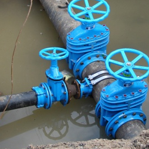 Адаптер фланцевий чавунний System 2000 Hawle 0400 DN 50/63мм для ПЕ та ПВХ труб