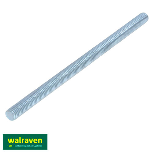 Шпилька резьбовая Walraven M8 x 40мм | кл.4,8 | DIN 976-1 (6313804)