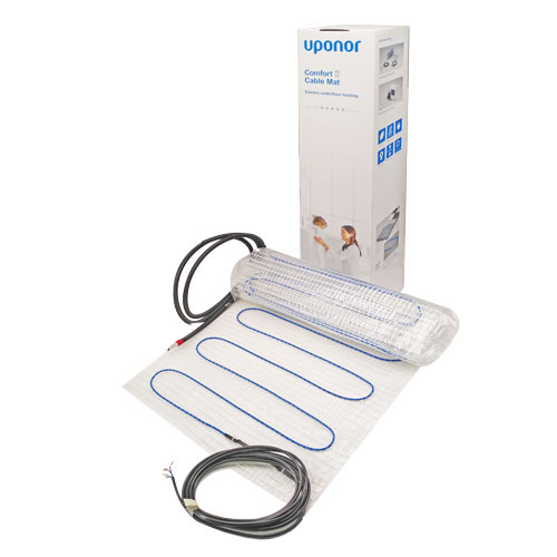 Теплый пол Uponor Comfort E 160-8 м2, 1280 Вт, нагревательный мат (1088665)