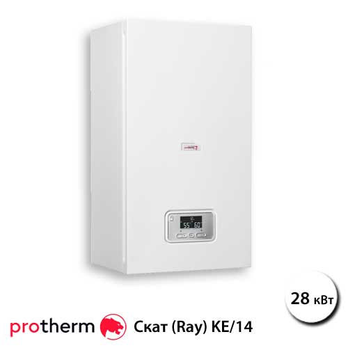Электрический котел Protherm Скат (Ray) KE/14 с шиной eBus | 28 кВт | 7+7+7+7 кВт | 380В (0010023653)