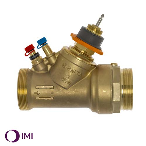 Регулирующий балансировочный клапан IMI TA-Modulator Dn40 G2" 6500 л/ч, 400кПа,+90°C (52164340)