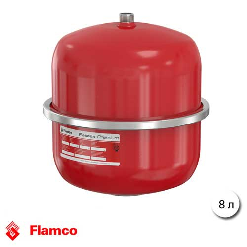 Розширювальний бак Flamco Flexcon Premium 8 л, 3 бар (16913)