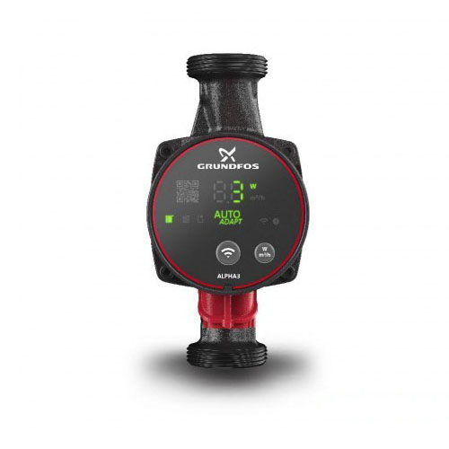 Циркуляційний насос Grundfos ALPHA3 25-80 130 (99371955)