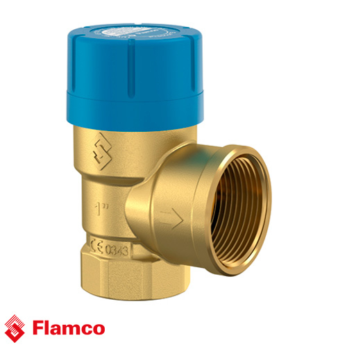 Запобіжний клапан 10 бар Flamco Prescor B 3/4"x1" (27112)