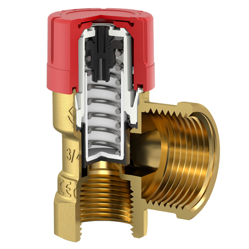 Запобіжний клапан 3 бари Flamco Prescor 1/2" х 1/2" (27665)