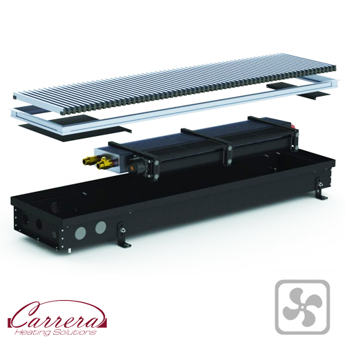 Carrera SV Black 250х2250х90+вент. DC24V