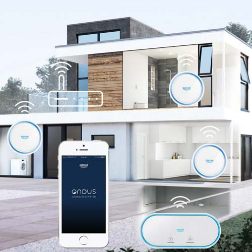 Інтелектуальний контролер води Grohe Sense Set комплект із 3 датчиками (22502LN1)