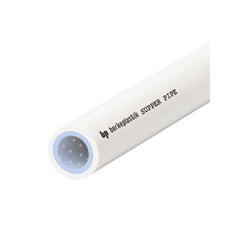 Труба полипропиленовая 40 х 6,7 мм PN25 Berke Plastik с перфорированным алюминиевым слоем (3.4024.25.040)