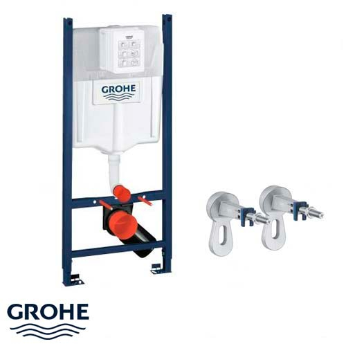Инсталляция для унитаза 2-в-1 Grohe Rapid SL (UA388400WG)