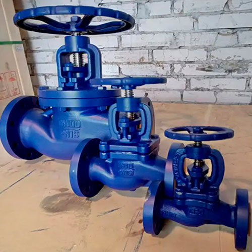 Вентиль запірний сальниковий Yuanda J41H DN65 PN16