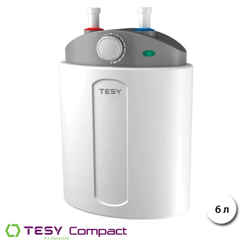 Бойлер электрический 6 л Tesy Compact Line Bilight GCU 0615 M01 RC (420143)