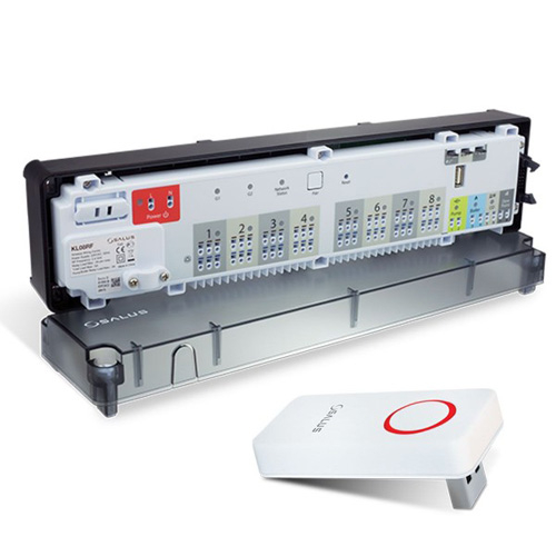 Беспроводной центр коммутации Salus KL08RF | 8 зон | 230В (615171432)