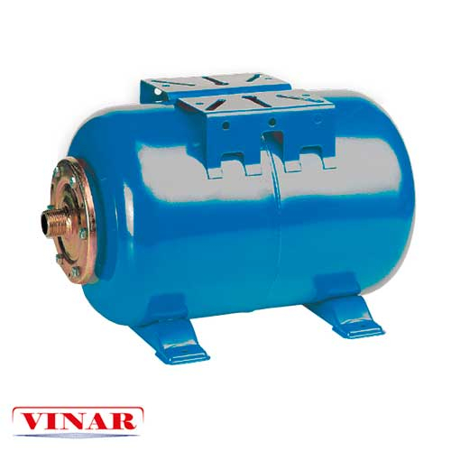 Расширительный бак 50 л Vinar WS50LT-H 10 бар, горизонтальный