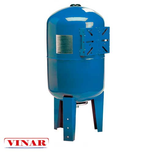 Расширительный бак 750 л Vinar WS750LT-V 10 бар, вертикальный, на ножках