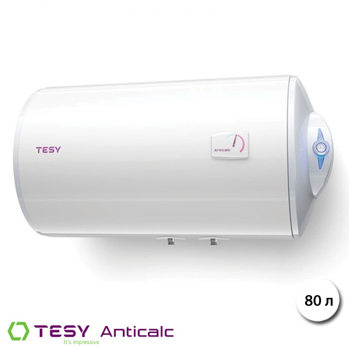 Бойлер горизонтальний 80 л Tesy Anticalc GCH 804424D B14 TBR (304908)