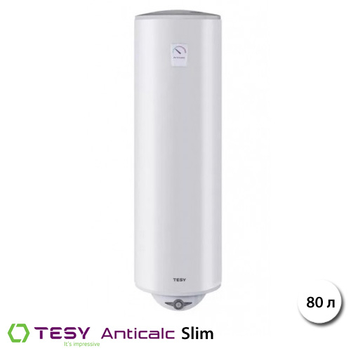 Бойлер электрический 80 л Tesy Anticalc Slim GCV 803516D B14 TBR (304891)