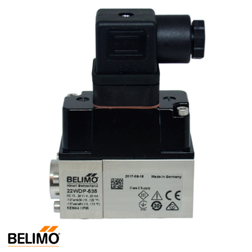 Датчик дифференциального давления Belimo 22WDP-112 | 1/4 " | 0-2,5 бар | DC 0-10 В