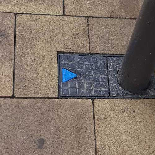 Дождеприемник пластиковый MCH 325E чёрный (390 л/мин)