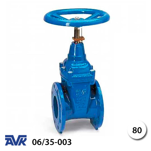 Засувка клинова AVK 06/35-003 Dn 80 Рn 10/16