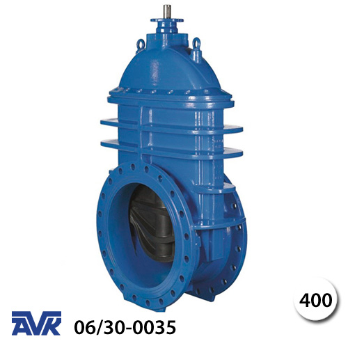 Засувка клинова AVK 06/30-0035 ДУ 400 Ру10 коротка