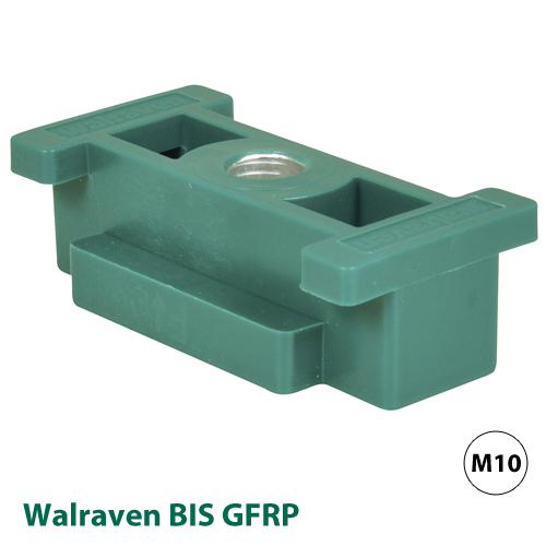 Скользящая опора для труб Walraven BIS GFRP BUP1000, гайка M10 (6662810)