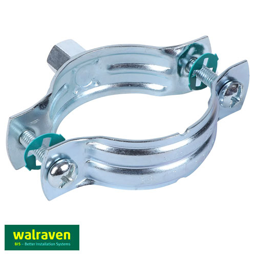 Хомут без вкладишу Walraven 2S 47-52 мм (1 1/2", DN40) гайка M8/10 (33035052