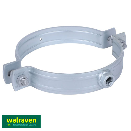 Хомут без изоляции Walraven HD500 BUP1000 315-325 мм (12", DN300) гайка M16 (33068325)