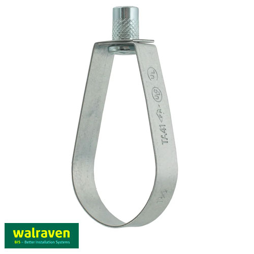 Хомут спринклерний Walraven TA41 FM/UL 170 мм (6", DN150) гайка М12 (4535168)