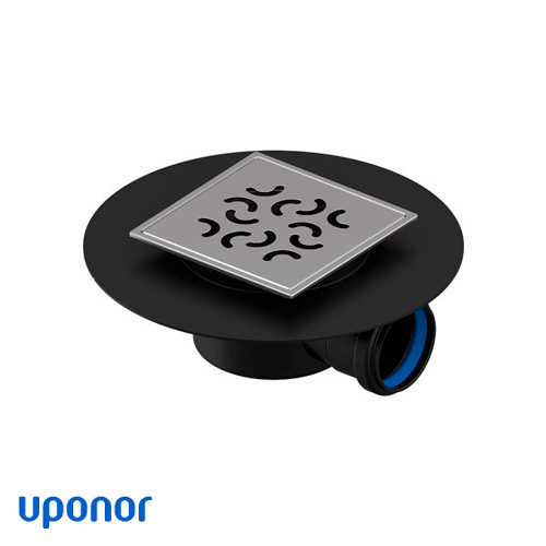 Душевой трап Uponor Aqua Ambient Super/arco FI 50 | 120х120 мм | проходной (1136465)