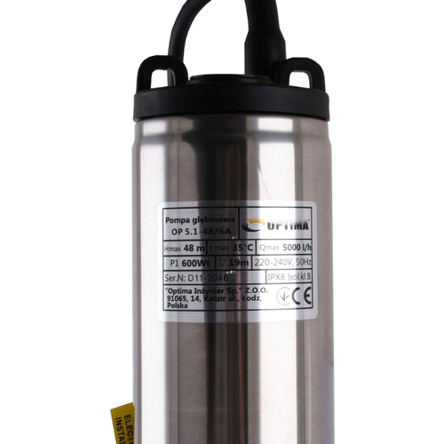 Насос для колодязя Optima OP 5,1-48/6 0,6 кВт 1~230В (000017445)