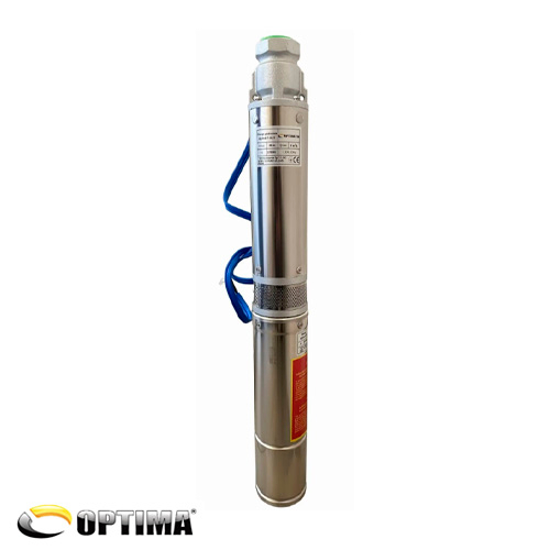 Свердловинний насос OPTIMA PM 4QJm4/7, 0.37 кВт, 50 м, кабель 1,5 м (000017624)