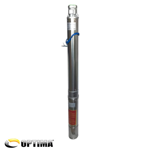Скважинный насос 3.5" Optima PM 3,5SDm3/16, 0.75 кВт, 100 м, 1~230В, кабель 1,5 м (000017620)