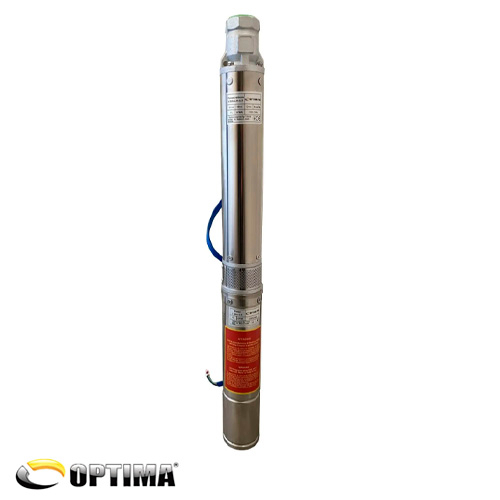 Свердловинний насос 3.5" Optima PM 3,5SDm3/9, 0.37 кВт, 55 м, 1~230В, кабель 1,5 м (000017618)
