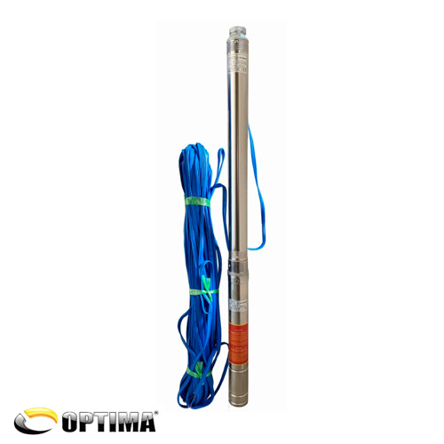 Скважинный насос 3" OPTIMA PM 3SDm2.5/20, 0.75 кВт, 90 м, 1~230В, кабель 70 м (000019672)