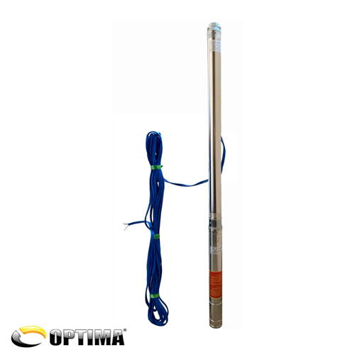 Скважинный насос 3" OPTIMA PM 3SDm2.5/28, 1.1 кВт, 135 м, 1~230В, кабель 15 м (000019667)