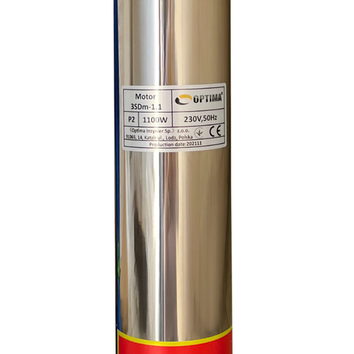 Свердловинний насос 3" OPTIMA 3SDm1.8/39, 1.1 кВт, 159 м, пульт, кабель 75 м (000021403)