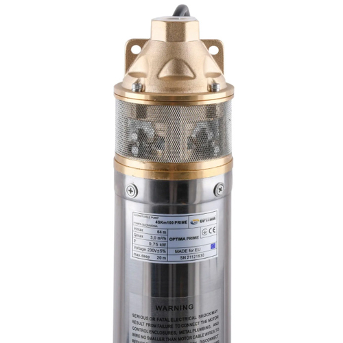 Насос свердловинний вихровий OPTIMA 4SKm100 PRIME 0.75 кВт + кабель 20м + пульт (000023374)