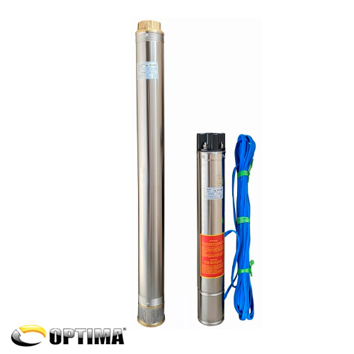 Свердловинний насос OPTIMA 4SD 10/18, 3.0 кВт, 109 м, 3-х фазний (000011691)