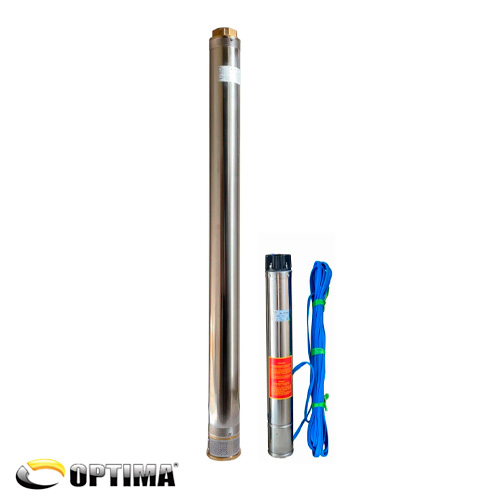 Свердловинний насос OPTIMA 4SD 16/17, 4.0 кВт, 93 м, 3-х фазний (000020907)