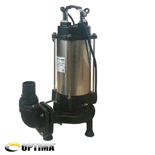 Насос фекальний з ріжучим механізмом Optima V 1800 DF, 1.8 кВт, 1~230В
