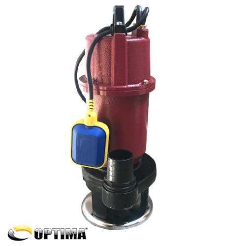 Фекальный насос с режущим механизмом Optima WQ15-15QG, 1.5 кВт, 1~230В