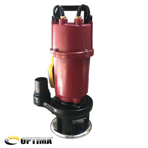 Фекальный насос с режущим механизмом Optima WQ15-15QG, 1.5 кВт, 1~230В