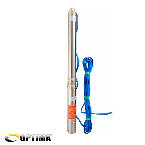 Свердловинний насос OPTIMA 4SDm3/20, 1.5 кВт, 145 м, пульт, кабель 15 м (000014133)