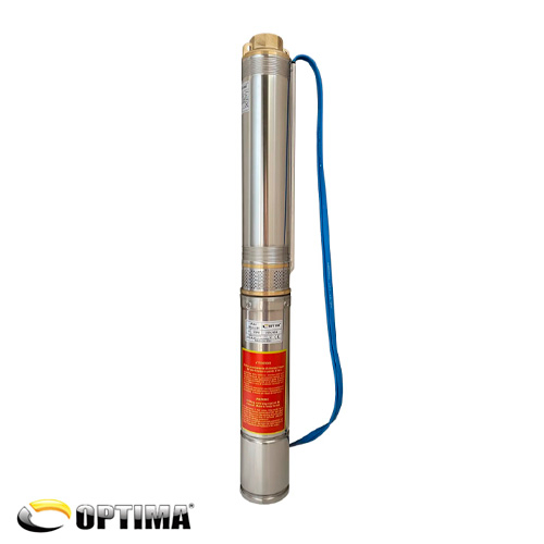 Скважинный насос OPTIMA 4SDm3/9, 0.55 кВт, 65 м, пульт, кабель 1.5 м (000023123)
