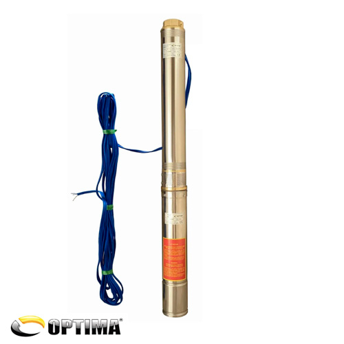 Свердловинний насос OPTIMA 4SDm6/11, 1.1 кВт, 69 м, пульт, кабель 15 м (000014135)