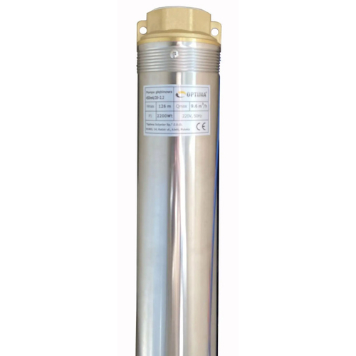 Скважинный насос OPTIMA 4SDm6/20, 2.2 кВт, 126 м, пульт, кабель 15 м (000010796)
